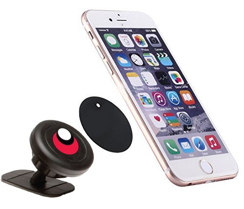 Target Gear Smart Mount - Universal Stick On Magnetic Car Mount Holder for Cell Phones - Troogears